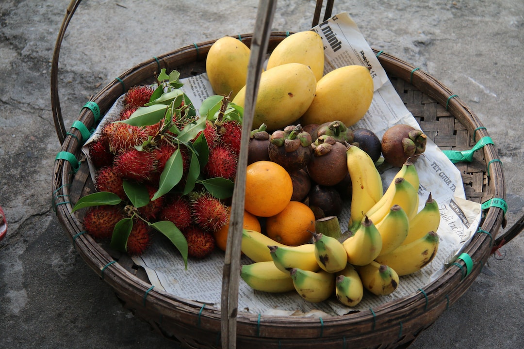 frutas tropicales de Colombia